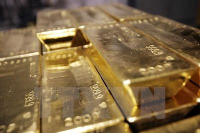 Giá vàng tăng khoảng 1% khi giá dầu hạ nhiệt