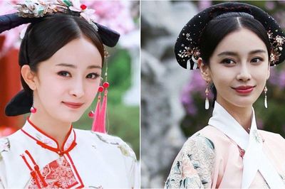 Angelababy và Dương Mịch đọ sắc tạo hình nhà Thanh