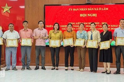 Xã Ô Lâm đặt mục tiêu 97% người trong độ tuổi biết chữ mức độ 1