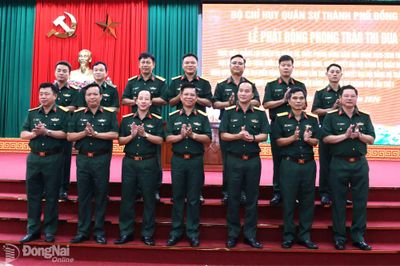 Lực lượng vũ trang thành phố thi đua thực hiện thắng lợi nhiệm vụ quân sự, quốc phòng giai đoạn 2026-2030