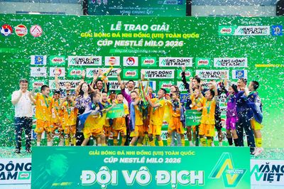Câu lạc bộ bóng đá Hà Nội vô địch Giải bóng đá U.11 toàn quốc 2026