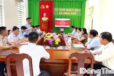 Ký kết triển khai nền tảng số Viettel Tammi Oa giữa UBND xã Vĩnh Hựu và Viettel Đồng Tháp