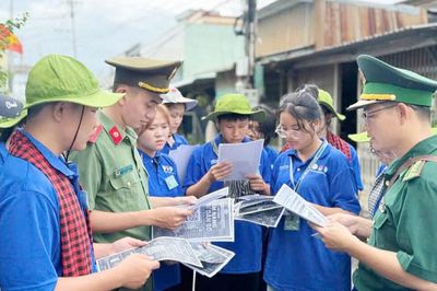 Đồn Biên phòng Kiểng Phước: Đẩy mạnh tuyên truyền chuyển đổi số trong phòng, chống khai thác IUU