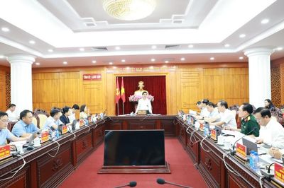 Ban Thường vụ Tỉnh ủy tổ chức hội nghị kỳ thứ chín