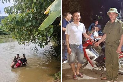 Xuân Ái: Kịp thời cứu người, tìm thấy xe máy bị lũ cuốn sau 4 giờ