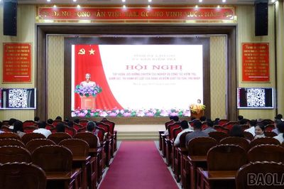 Lào Cai: 280 đại biểu từ 9 xã tập huấn nghiệp vụ kiểm tra, giám sát và kê khai tài sản