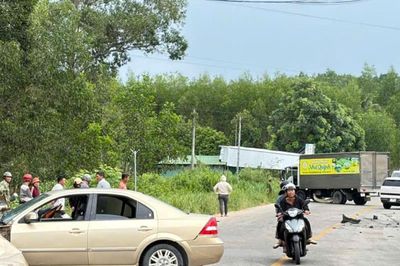 Âu lo khi lưu thông trên tỉnh lộ 720