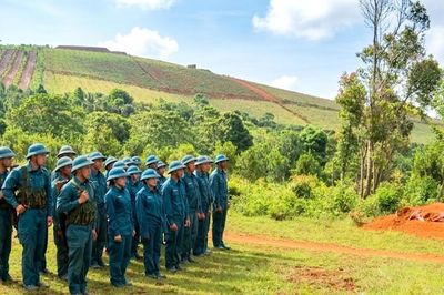 Huấn luyện dân quân theo phương châm 'Cơ bản, thiết thực, vững chắc'