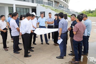 Khảo sát quy hoạch khu liên hiệp thể thao tại Thái Nguyên