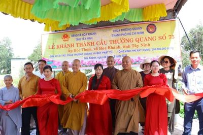 Khánh thành hai công trình cầu bê-tông nông thôn tại tỉnh Tây Ninh