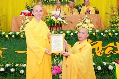 Đà Nẵng: Công bố, trao quyết định bổ nhiệm Đại đức Thích Pháp Nguyên đảm trách trụ trì chùa Thanh Phước