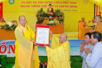 Đà Nẵng: Chùa Phổ Tịnh tổ chức Lễ bổ nhiệm trụ trì và đặt đá khởi công xây dựng ngôi Tam bảo