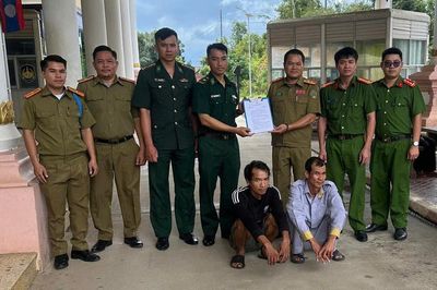 Công an Quảng Ngãi phối hợp với Công an Lào bắt giữ đối tượng truy nã