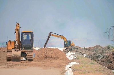 Ba năm thi công, dự án cao tốc qua An Giang, Cần Thơ vẫn gặp khó vật liệu