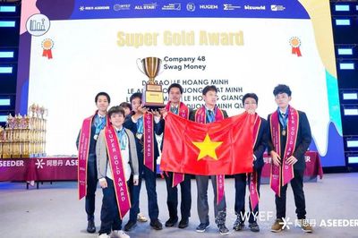 Việt Nam lần đầu lên ngôi vô địch với giải Siêu Vàng tại Diễn đàn Kinh tế Thanh niên Thế giới