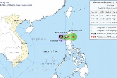 Áp thấp nhiệt đới ven Biển Đông mạnh lên thành bão số 3