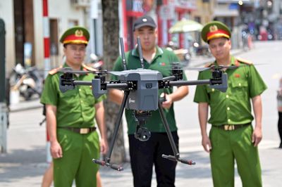 UAV phát hiện hơn 500 trường hợp vi phạm trật tự đô thị