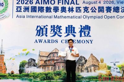 Vũ Xuân Hưng và hành trình chinh phục Huy chương Bạc Toán học quốc tế