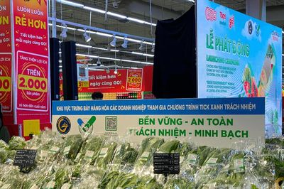 Hơn 5.700 sản phẩm đạt chứng nhận Tick xanh trách nhiệm