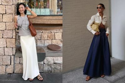 4 mẫu chân váy maxi đang được tín đồ thời trang mê mẩn: Dễ phối đồ, mặc đi đâu cũng đẹp