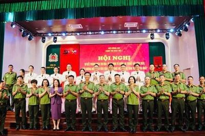 Cụm Thi đua số 1 - Bộ Công an: Đạt nhiều kết quả toàn diện trên các mặt công tác