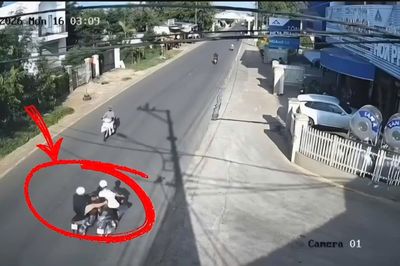 Người đàn ông gây phẫn nộ khi đạp ngã người đang đi xe máy ở Đắk Lắk