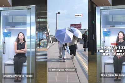 Chống sốc nhiệt mùa hè, Nhật Bản làm 'tủ lạnh cho người'