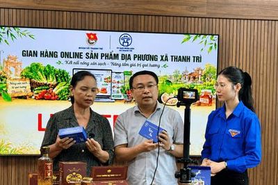 Thanh Trì đưa sản phẩm OCOP lên không gian số