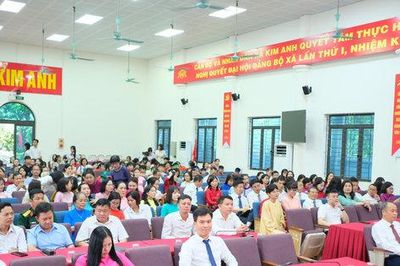 Xã Kim Anh thành lập 5 trường học mới, đẩy mạnh chuyển đổi số trong giáo dục
