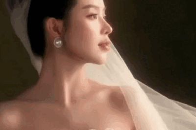 Thanh Thủy hóa cô dâu gợi cảm khiến NTK Lê Thanh Hòa trầm trồ