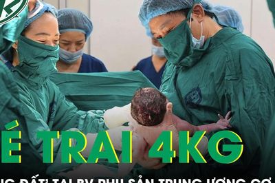 Bé trai 4kg cất tiếng khóc đầu tiên 'xông đất' tại Bệnh viện Phụ sản Trung ương cơ sở 2