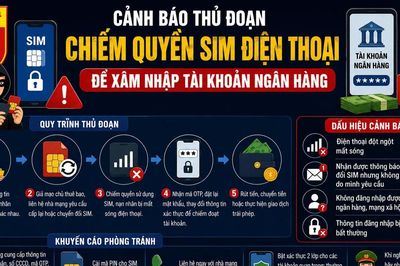 Mất sóng điện thoại bất thường, coi chừng bị chiếm quyền SIM