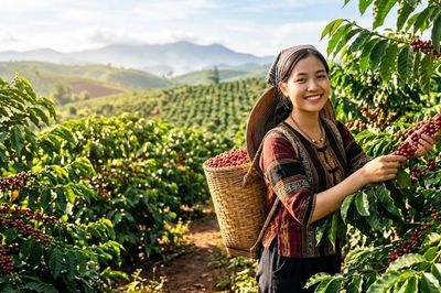 Giá cà phê hôm nay 6.8.2026 tăng mạnh, cao nhất 98.300 đồng/kg