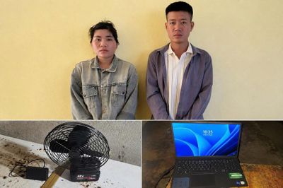 Dàn dựng hiện trường giả sau khi trộm cắp phòng trọ hàng xóm, vợ chồng trẻ bị khởi tố