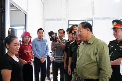 Lai Châu khánh thành khu tái định cư cho 24 hộ dân mất nhà do lũ quét