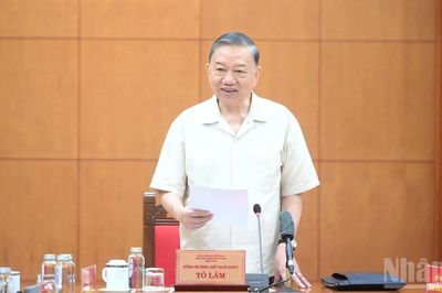 [Ảnh] Tổng Bí thư, Chủ tịch nước Tô Lâm chủ trì làm việc với Đảng ủy Chính phủ