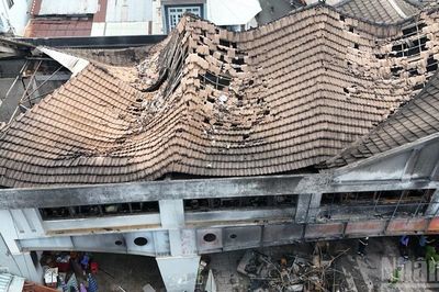 [Ảnh] Hiện trường thiệt hại sau vụ cháy ở Đồng Nai