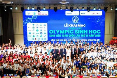 164 thí sinh tranh tài tại Cuộc thi Olympic Sinh học Sinh viên Toàn quốc lần thứ VI-2026
