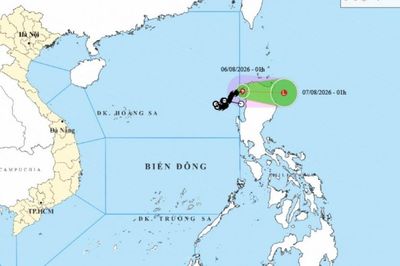Bão số 3 di chuyển ra ngoài, không có khả năng trở lại Biển Đông