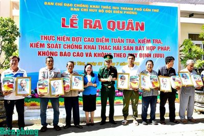 Bộ đội Biên phòng thành phố Cần Thơ 'tăng tốc' chống khai thác IUU