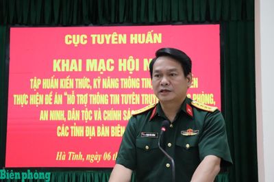 Khai mạc tập huấn kiến thức, kỹ năng thông tin, tuyên truyền thực hiện Đề án 1219