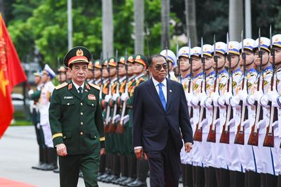 Đại tướng Phan Văn Giang chủ trì lễ đón Bộ trưởng Quốc phòng Malaysia