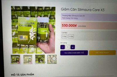 Yêu cầu Hà Nội kiểm tra việc sản xuất, kinh doanh sản phẩm giảm cân Slimaura