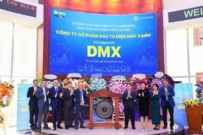 Hàng tỷ cổ phiếu Điện Máy Xanh chính thức niêm yết