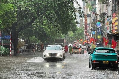 Mưa lớn tiếp diễn ở Bắc Bộ và Thanh Hóa, cảnh báo lũ quét, sạt lở đất trong 6 giờ tới