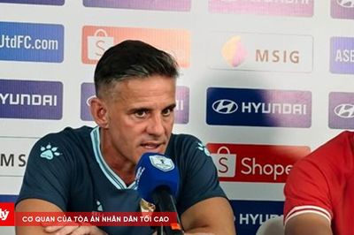 HLV Indonesia John Herdman quyết tâm chiến thắng Singapore giành vé vào bán kết
