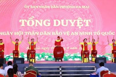 Bắc Ninh: Tổng duyệt Ngày hội toàn dân bảo vệ an ninh Tổ quốc điểm toàn quốc