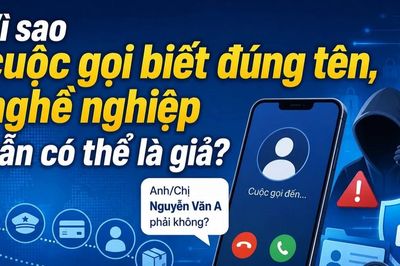 Infographic Vì sao cuộc gọi biết đúng tên, nghề nghiệp vẫn có thể là giả?