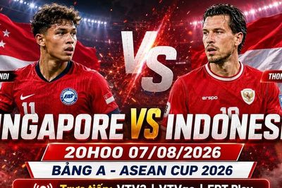 Nhận định Singapore vs Indonesia 20h ngày 7/8: Trận chiến giành vé bán kết