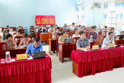 Xã Công Hải tập huấn kỹ năng ứng dụng AI trong thực hiện nhiệm vụ chuyên môn
